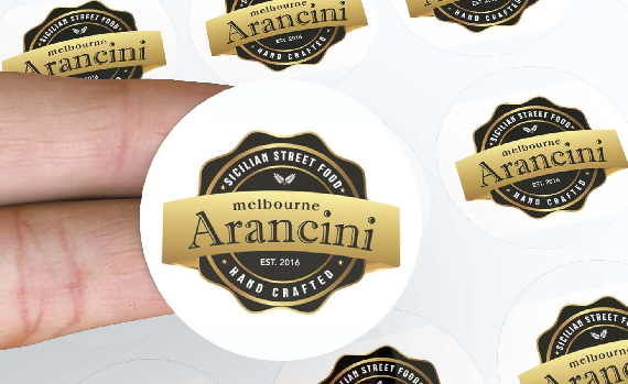 Product label sticker